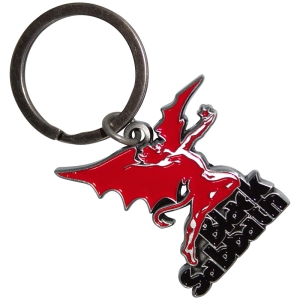 Black Sabbath - Logo & Daemon Keychain in the group MERCHANDISE / Keyring / Heavy Metal at Bengans Skivbutik AB (5628571)