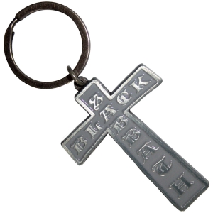Black Sabbath - Cross Keychain in the group MERCHANDISE / Keyring / Heavy Metal at Bengans Skivbutik AB (5628573)