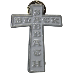 Black Sabbath - Cross Pin Badge in the group MERCHANDISE / Pin-Button Badge / Heavy Metal at Bengans Skivbutik AB (5628574)