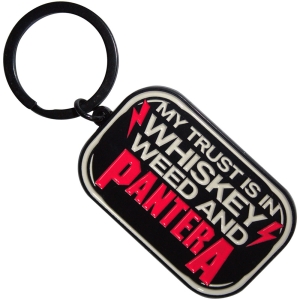 Pantera - Whiskey Keychain in the group MERCHANDISE / Keyring / Heavy Metal at Bengans Skivbutik AB (5628584)