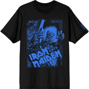 Iron Maiden - Est. 1975 No Prayer Grave Blue Uni Bl T-Shirt in the group MERCHANDISE / T-shirt / Heavy Metal at Bengans Skivbutik AB (5628734r)