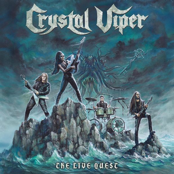Crystal Viper - The Live Quest in the group CD / Hårdrock at Bengans Skivbutik AB (5628966)