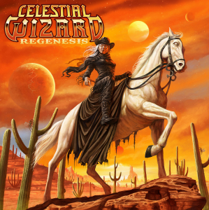 Celestial Wizard - Regenesis (Orange Marbled Vinyl LP) in the group OUR PICKS / Friday Releases / 2025-07-11 at Bengans Skivbutik AB (5629129)