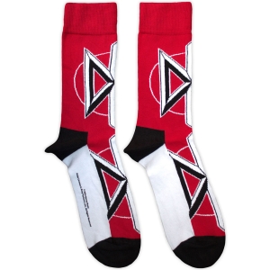 Dead Kennedys - Logo Uni Red Socks (Eu 40-45) in the group MERCHANDISE /  /  at Bengans Skivbutik AB (5629364)