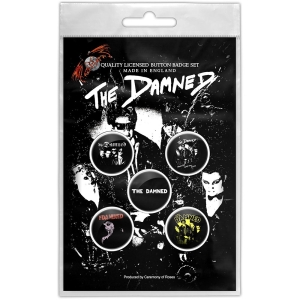 Damned - Young, Hot, Loud And Stiff Button Badge Pack in the group MERCHANDISE / Pin-Button Badge /  at Bengans Skivbutik AB (5629480)