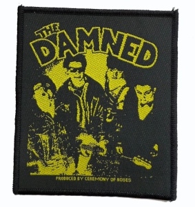 Damned The - Patch Young, Hot, Loud And Stiff (1 in the group MERCHANDISE / Patch /  at Bengans Skivbutik AB (5629491)