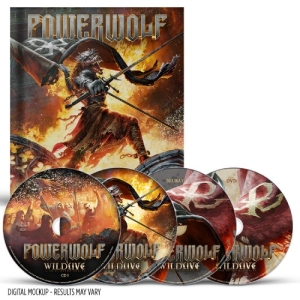 Powerwolf - Wildlive (Live At Olympiahalle) (2CD + DVD + Blu-ray + 48p Booklet) in the group MUSIK / CD+Blu-ray / Kommande / Hårdrock at Bengans Skivbutik AB (5629939)