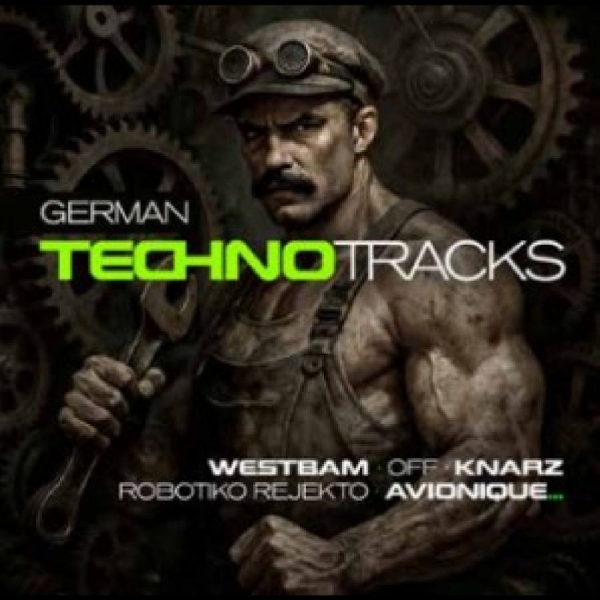 Various Artists - German Techno Tracks in the group CD / Bestsellers at Bengans Skivbutik AB (5630099)