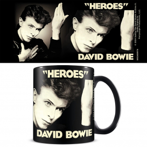David Bowie - Heroes Black Pod Mug in the group MERCHANDISE / Mug / Pop-Rock at Bengans Skivbutik AB (5630229)