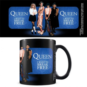 Queen - I Want To Break Free Black Pod Mug in the group MERCHANDISE / Mug / Pop-Rock at Bengans Skivbutik AB (5630231)