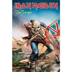 Iron Maiden  - Trooper  91,5 X 61 Cm in the group MERCHANDISE / Poster / Heavy Metal at Bengans Skivbutik AB (5630235)