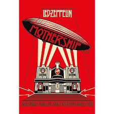 Led Zeppelin - Mothership Red  91,5 X 61 Cm in the group MERCHANDISE /  /  at Bengans Skivbutik AB (5630243)