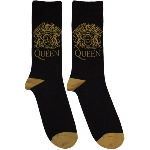 Queen - Gold Crest Bl Socks in the group MERCHANDISE /  /  at Bengans Skivbutik AB (5630398)