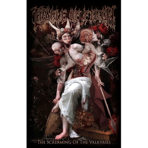 Cradle Of Filth - Screaming Of The Valkyries Textile Poster in the group MERCHANDISE / Merch / Hårdrock at Bengans Skivbutik AB (5630415)