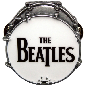 Beatles - Drop T Drum Pin Badge in the group MERCHANDISE / Pin-Button Badge / Pop-Rock at Bengans Skivbutik AB (5630507)