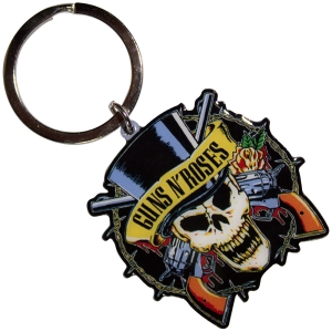Guns N Roses - Top Hat Keychain in the group MERCHANDISE / Keyring / Heavy Metal at Bengans Skivbutik AB (5630513)