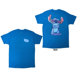Disney - Stitch Ohana F&B Uni Blue T-Shirt in the group MERCHANDISE / T-shirt / Soundtrack at Bengans Skivbutik AB (5630529r)