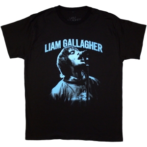 Liam Gallagher - Maine Road Live Uni Bl T-Shirt in the group MERCHANDISE / T-shirt / Pop-Rock at Bengans Skivbutik AB (5630537r)