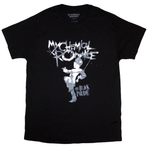 My Chemical Romance - Clock Logo Uni Bl T-Shirt in the group MERCHANDISE / T-shirt / Pop-Rock at Bengans Skivbutik AB (5630539r)