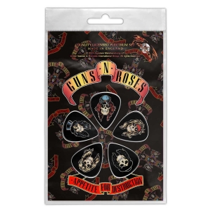 Guns N Roses - Appetite For Destruction - Plectrum Pack in the group MERCHANDISE / Merch / Hårdrock at Bengans Skivbutik AB (5630540)