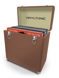 Vinyl Tonic - Pu Leather Lp Case Brown (With Vt04a) in the group OUR PICKS / Vinyltonic at Bengans Skivbutik AB (5630544)