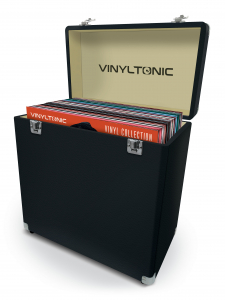Vinyl Tonic - Pu Leather Lp Case Black (With Vt04a) in the group OUR PICKS / Vinyltonic at Bengans Skivbutik AB (5630547)