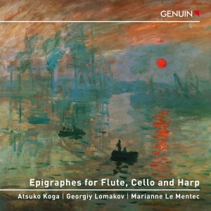 Atsuko Koga Georgiy Lomakov Maria - Epigraphes For Flute, Cello And Har in the group OUR PICKS / Friday Releases / 2025-08-15 at Bengans Skivbutik AB (5630830)