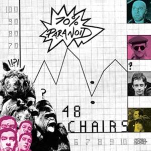 48 Chairs - 70 Percent Paranoid in the group VINYL / Pop-Rock at Bengans Skivbutik AB (5631046)