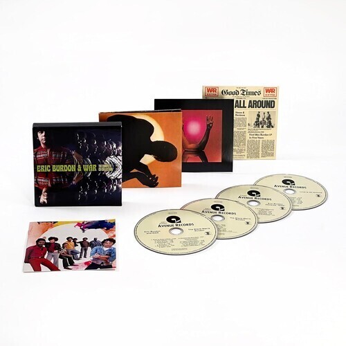 Eric Burdon & War - The Complete Cd Collection in the group CD / Pop-Rock at Bengans Skivbutik AB (5631283)