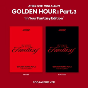 Ateez - Golden Hour : Part 3 (In Your Fantasy Edition) (Poacaalbum Ver.) (Random) in the group MERCHANDISE / Merch+Code / K-Pop at Bengans Skivbutik AB (5631424)