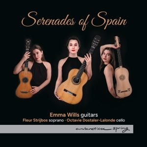 Emma Wills - Serenades Of Spain in the group OUR PICKS / Friday Releases / 2025-09-05 at Bengans Skivbutik AB (5631551)
