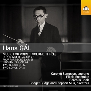 Hans Gal - Music For Voices, Vol. 3 in the group OUR PICKS / Friday Releases / 2025-09-05 at Bengans Skivbutik AB (5632207)