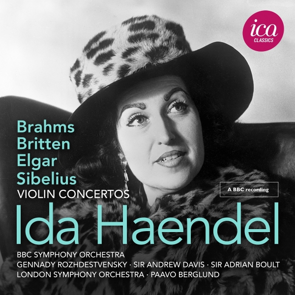 Ida Haendel - Violin Concertos in the group CD / Klassiskt at Bengans Skivbutik AB (5632239)
