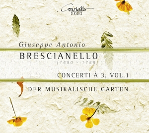 Brescianello G A - Concerti À 3, Vol. 1: Concerti 1-6 in the group CD / Klassiskt at Bengans Skivbutik AB (5632372)