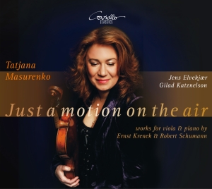 Tatjana Masurenko - Krenek & Schumann: Just A Motion On in the group CD / Klassiskt at Bengans Skivbutik AB (5632374)
