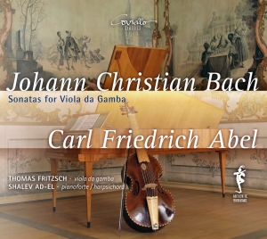 Abel/Bach J.C. - Sonatas For Viola Da Gamba in the group CD / Klassiskt at Bengans Skivbutik AB (5632420)