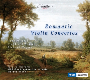 Juraj Cizmarovic - Romantic Violin Concertos in the group CD / Klassiskt at Bengans Skivbutik AB (5632541)