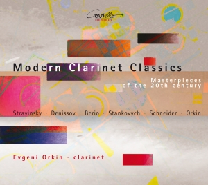 Orkin Evgeni - Modern Clarinet Classics: Masterpie in the group CD / Klassiskt at Bengans Skivbutik AB (5632546)