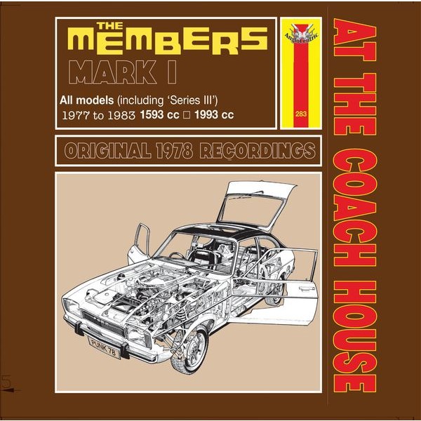 The Members - At The Coach House - Original Studi in the group VINYL / Pop-Rock at Bengans Skivbutik AB (5632596)