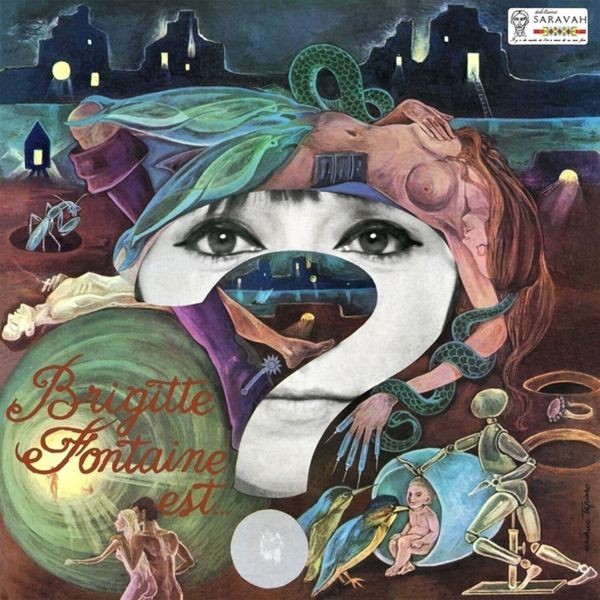 Brigitte Fontaine - Brigitte Fontaine Est Folle (Remastered Reissue CD) in the group CD / Pop-Rock at Bengans Skivbutik AB (5632644)