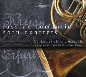 Deutsches Horn Ensemble - Romantic Russian Horn Quartets in the group CD / Klassiskt at Bengans Skivbutik AB (5632764)