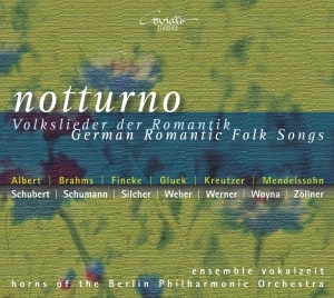 Ensemble Vokalzeit - Notturno: German Romantic Folk Song in the group CD / Klassiskt at Bengans Skivbutik AB (5632770)