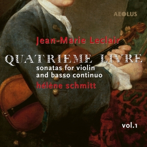 Jean-Marie Leclair - Sonatas For Violin And Basso Contin in the group CD / Klassiskt at Bengans Skivbutik AB (5632791)