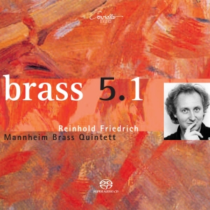 Reinhold Friedrich Mannheim Brass - Brass 5.1 in the group MUSIK / SACD / Klassiskt at Bengans Skivbutik AB (5632803)
