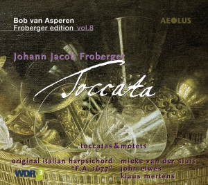 Bob Van Asperen - Toccata - Froberger-Edition Vol. 8 in the group CD / Klassiskt at Bengans Skivbutik AB (5632876)