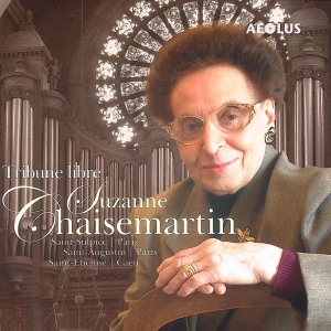 Chaisemartin Suzanne - The Organs Of Saintsulpice & St Aug in the group CD / Klassiskt at Bengans Skivbutik AB (5632885)