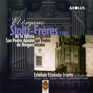 Iriarte Esteban Elizondo - The Stoltz-Freres Organ Of Iglesia in the group CD / Klassiskt at Bengans Skivbutik AB (5632894)