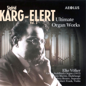 Karg-Elert Sigfrid - Late Organ Works Vol. 3 in the group CD / Klassiskt at Bengans Skivbutik AB (5632895)