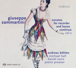 Giuseppe Sammartini - Sonatas For Recorder And Basso Cont in the group MUSIK / SACD / Klassiskt at Bengans Skivbutik AB (5632905)
