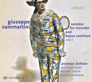 Giuseppe Sammartini - Sonatas For Recorder And B.C. Vol. in the group MUSIK / SACD / Klassiskt at Bengans Skivbutik AB (5632915)